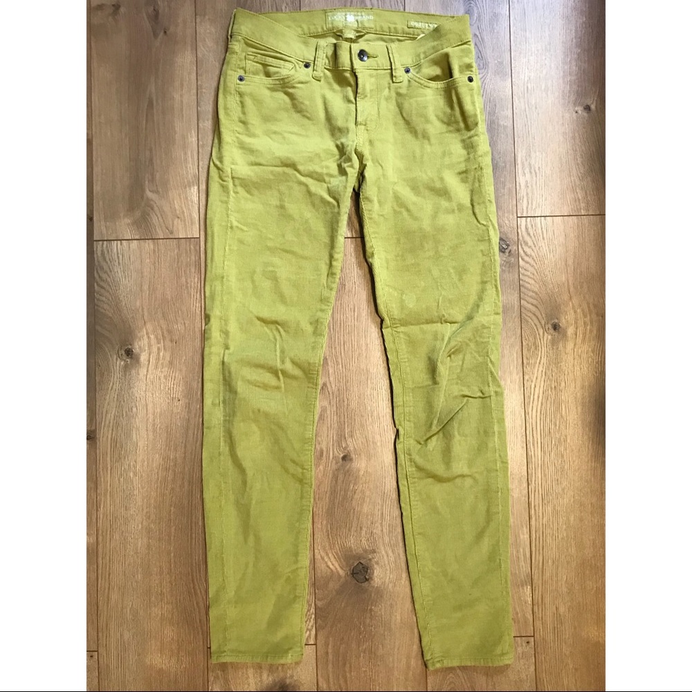 Lucky Brand Charlie Skinny Corduroy